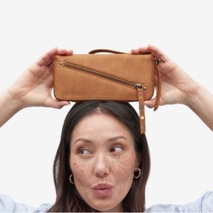 Free People Distressed Vegan Wallet